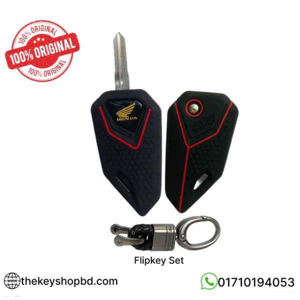 Flipkey For Honda bike(Full set)
