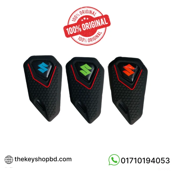 (Flipkey+ silicon cover) For Suzuki Bike